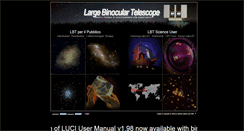 Desktop Screenshot of lbt.inaf.it