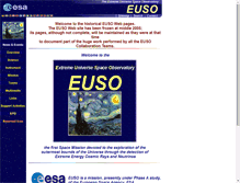 Tablet Screenshot of euso.iasf-palermo.inaf.it