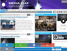 Tablet Screenshot of media.inaf.it